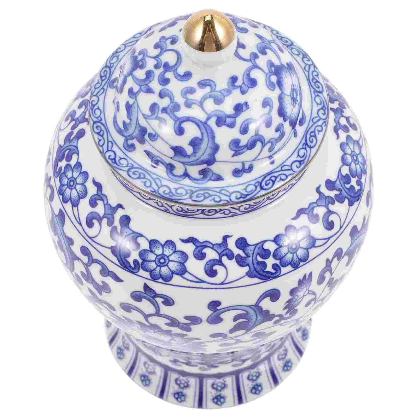 Tea Jar Storage Canister Ceramic Porcelain Gingerblue White Vase Can Loose Temple Chinoiserie Container Flower Sugarcookie
Tea Jar Storage Canister Ceramic Porcelain Gingerblue White Vase Can Loose Temple Chinoiserie Container Flower Sugarcookie