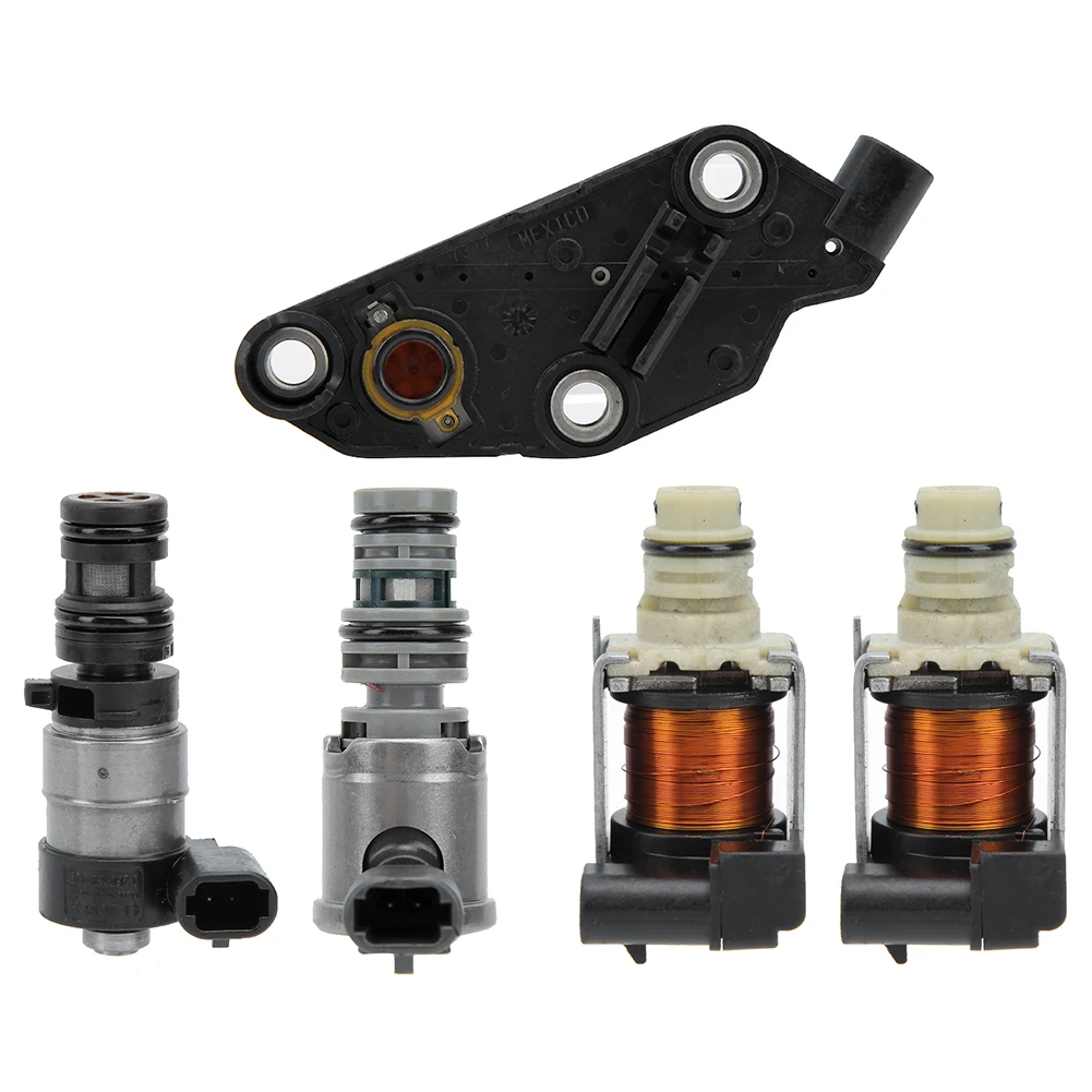 5pcs Transmission Solenoid Kit 4T65E Fits for Allure 2005-2008 V6 3.6L 3.8L 4 Spd FWD 4T65E§24227747§84442h
5pcs Transmission Solenoid Kit 4T65E Fits for Allure 2005-2008 V6 3.6L 3.8L 4 Spd FWD 4T65E§24227747§84442h