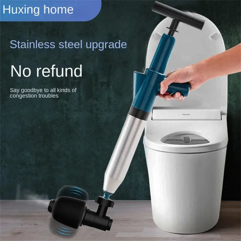 High-pressure Toilet Sewer Floor Drain Dredger Safe Efficient Manual Pneumatic Dredge Tools Bathroom Supplies Stainless Steel
High-pressure Toilet Sewer Floor Drain Dredger Safe Efficient Manual Pneumatic Dredge Tools Bathroom Supplies Stainless Steel