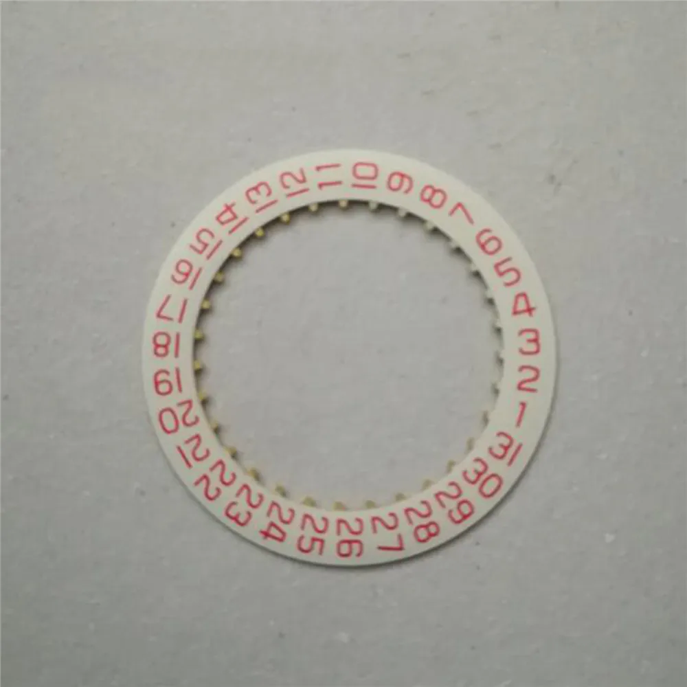 Watch Mechanical Movement Accessories 307 Calendar Plate Date Disc for 2824 Movement
Watch Mechanical Movement Accessories 307 Calendar Plate Date Disc for 2824 Movement