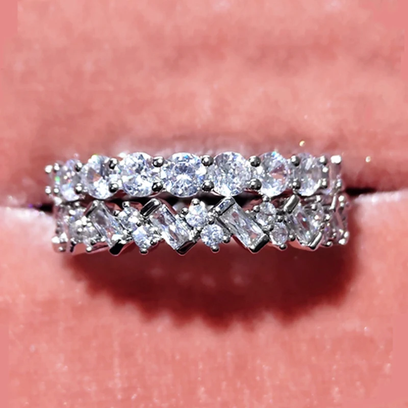 UILZ Gorgeous Female Ring Brand Engagement Handmade Zirconia Rings For Couples Lover Gift Finger Accessories Anel Wedding Set
UILZ Gorgeous Female Ring Brand Engagement Handmade Zirconia Rings For Couples Lover Gift Finger Accessories Anel Wedding Set