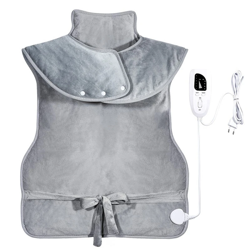 AT69 -Electric Heating Pad 6 Levels Washable Blanket Hot Compress Shawl For Back Shoulder Neck Waist Pain Relief EU Plug
AT69 -Electric Heating Pad 6 Levels Washable Blanket Hot Compress Shawl For Back Shoulder Neck Waist Pain Relief EU Plug
