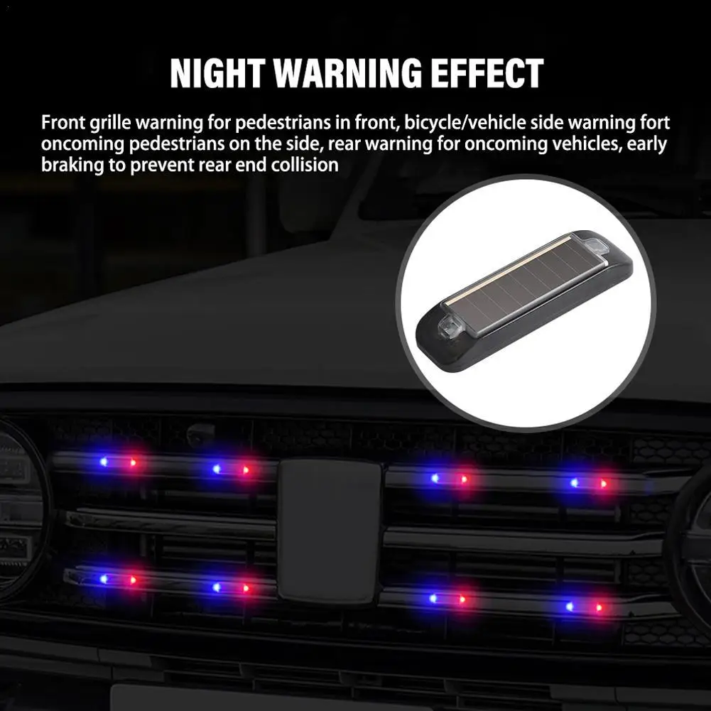 5colors Car Solar LED Warning Light Night Ride For Motorcycle Electric Vehicle Bicycle Tail Light Anti-rear Strobe Warning Light
5colors Car Solar LED Warning Light Night Ride For Motorcycle Electric Vehicle Bicycle Tail Light Anti-rear Strobe Warning Light