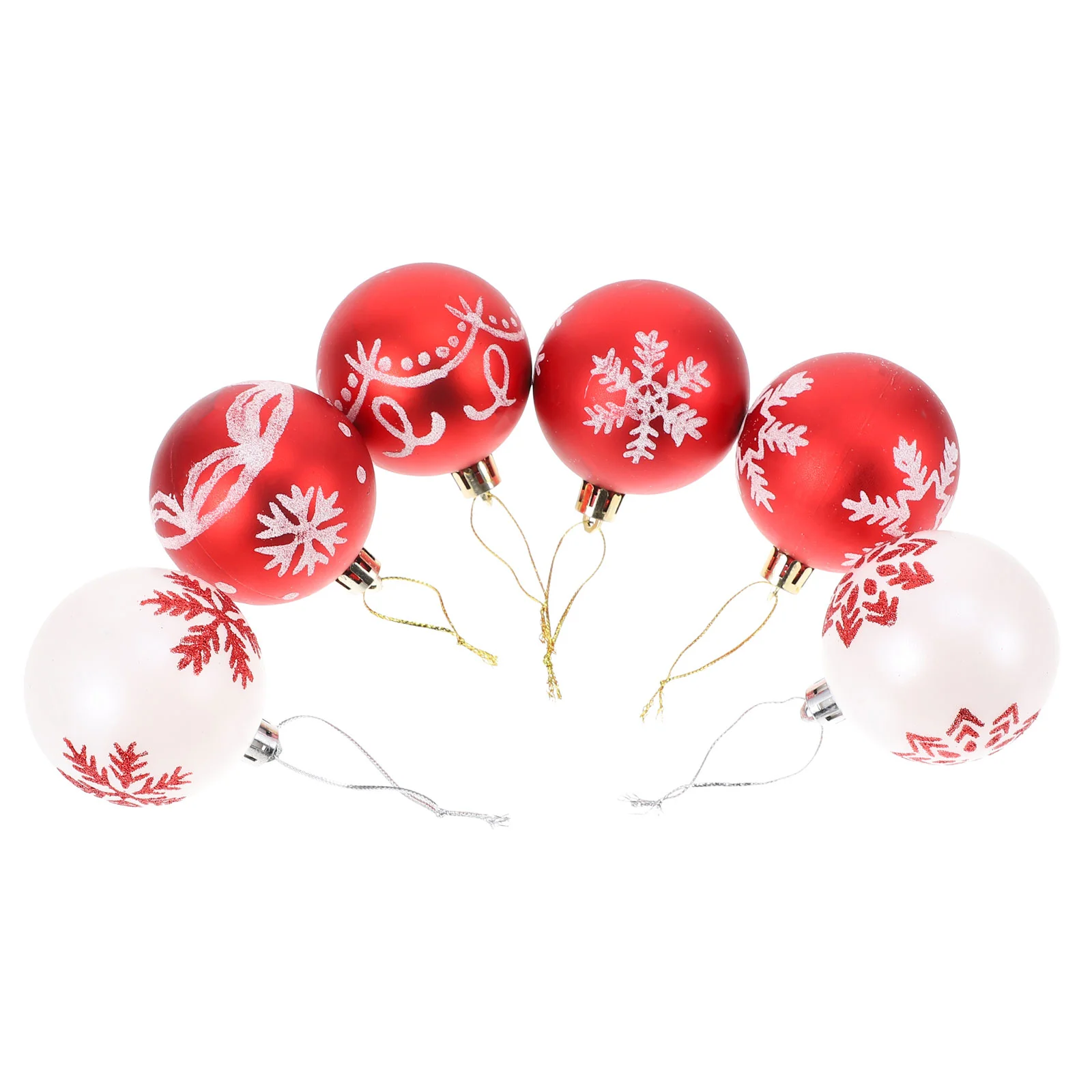 24 Pcs Christmas Balls Hanging Decor Red Prom Suit Pendant Plastic Party Supplies Ornaments
24 Pcs Christmas Balls Hanging Decor Red Prom Suit Pendant Plastic Party Supplies Ornaments