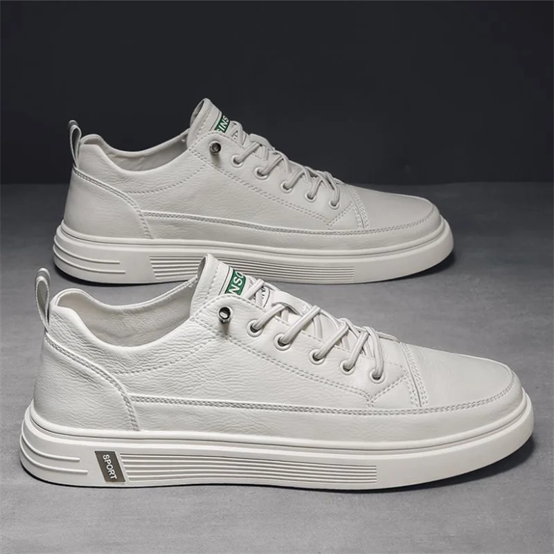Men Casual Shoes White Board Fashion Sneakers PU Leather Wateroroof Outdoor Cozy Jogging Leisure Athletic
Men Casual Shoes White Board Fashion Sneakers PU Leather Wateroroof Outdoor Cozy Jogging Leisure Athletic