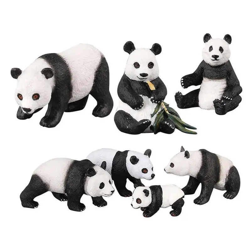 7pcs Simulation Panda Animals Model Figurine Gift For Kids Children Collection Toys Home Desktop Decor Miniature Accessories
7pcs Simulation Panda Animals Model Figurine Gift For Kids Children Collection Toys Home Desktop Decor Miniature Accessories
