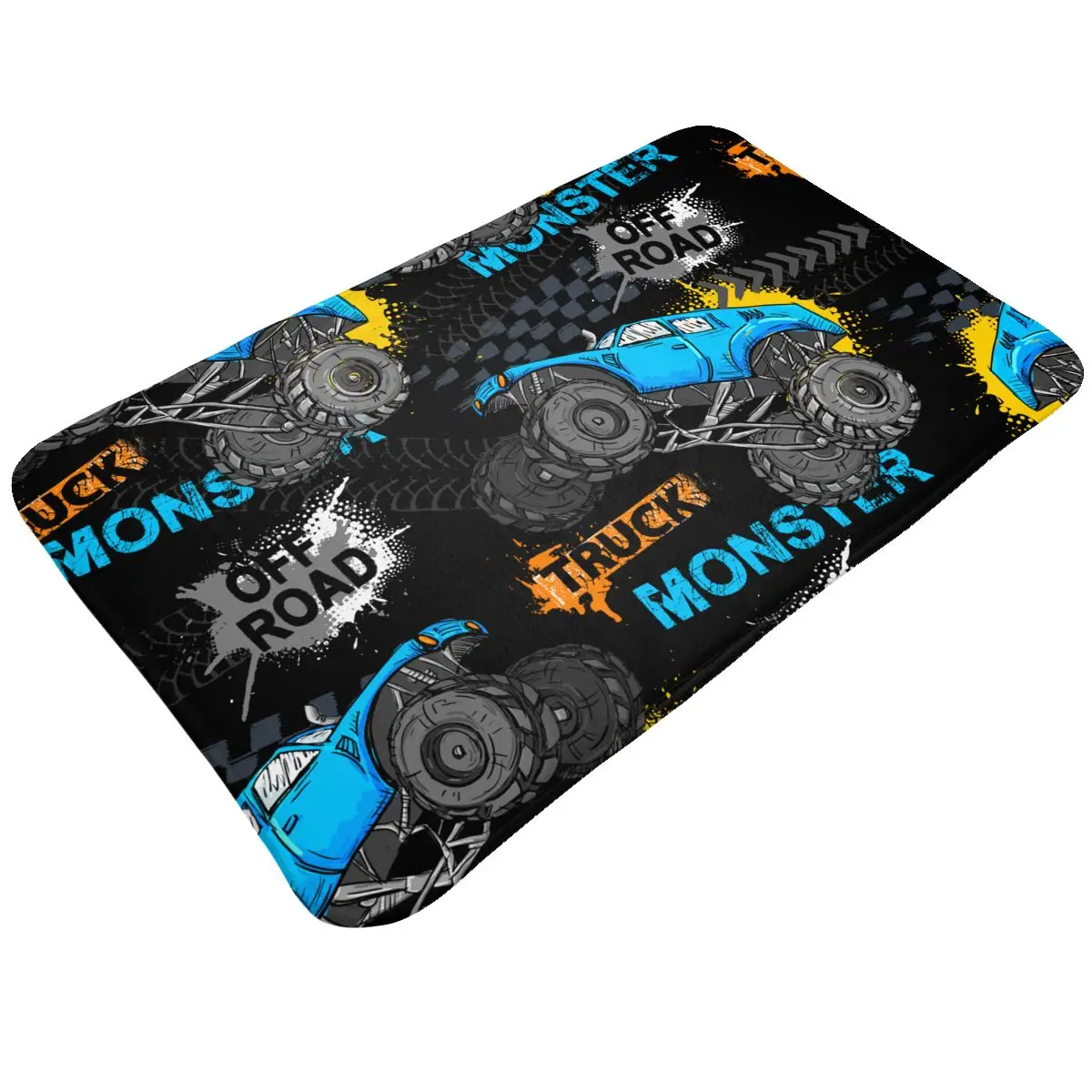 Monster Truck Car Bathroom Rugs Soft Absorbent Bath Rugs, Non-Slip Shower Carpet Bath Mats for Bathroom Floor Tub Shower
Monster Truck Car Bathroom Rugs Soft Absorbent Bath Rugs, Non-Slip Shower Carpet Bath Mats for Bathroom Floor Tub Shower