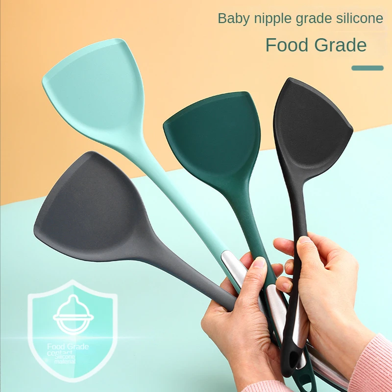 Silicone Spatula Non-stick Cooking Turner Heat-Resistant Non-toxic Shovel Kitchen Accessories Cookware Cooking Utensil
Silicone Spatula Non-stick Cooking Turner Heat-Resistant Non-toxic Shovel Kitchen Accessories Cookware Cooking Utensil