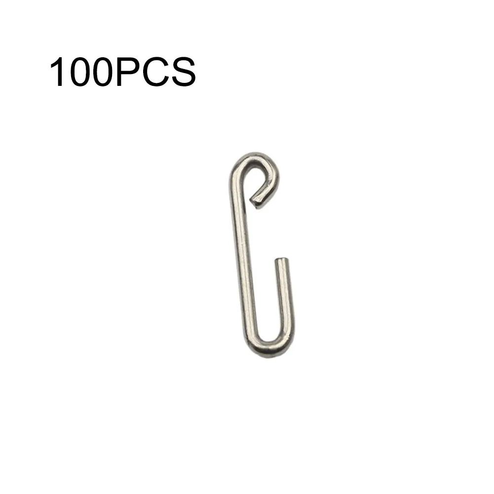Hot Sale 100Pcs Clip Fishing Hook Lure Connector Quick Change Snap Tackle Stainless Steel Swivel Interlock Snap Tackle Tools
Hot Sale 100Pcs Clip Fishing Hook Lure Connector Quick Change Snap Tackle Stainless Steel Swivel Interlock Snap Tackle Tools