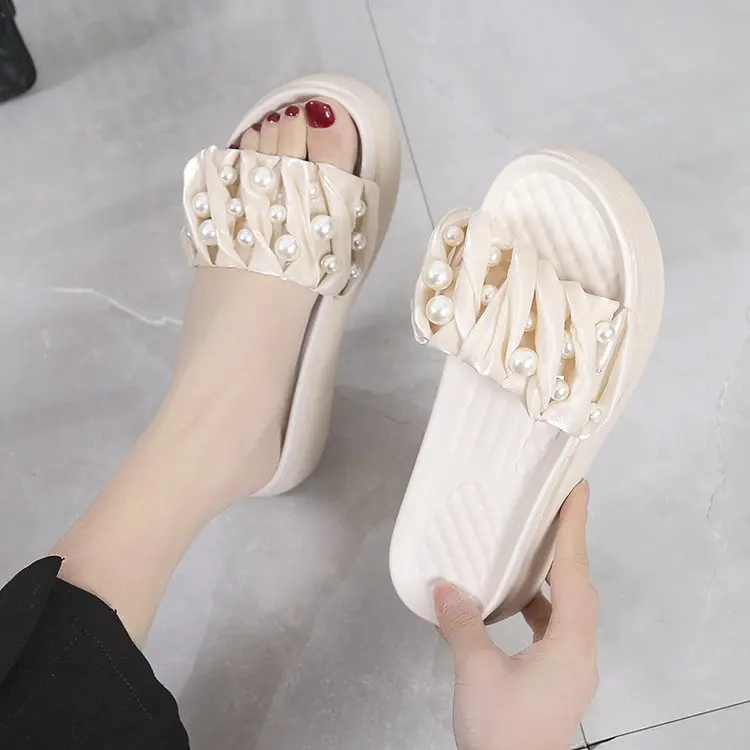 Новинка 2022, модные женские тапочки, однотонные шлепанцы с бисером для студентов и мам, изысканные и изящные жареные уличные Свадебные дамск...
Новинка 2022, модные женские тапочки, однотонные шлепанцы с бисером для студентов и мам, изысканные и изящные жареные уличные Свадебные дамск...