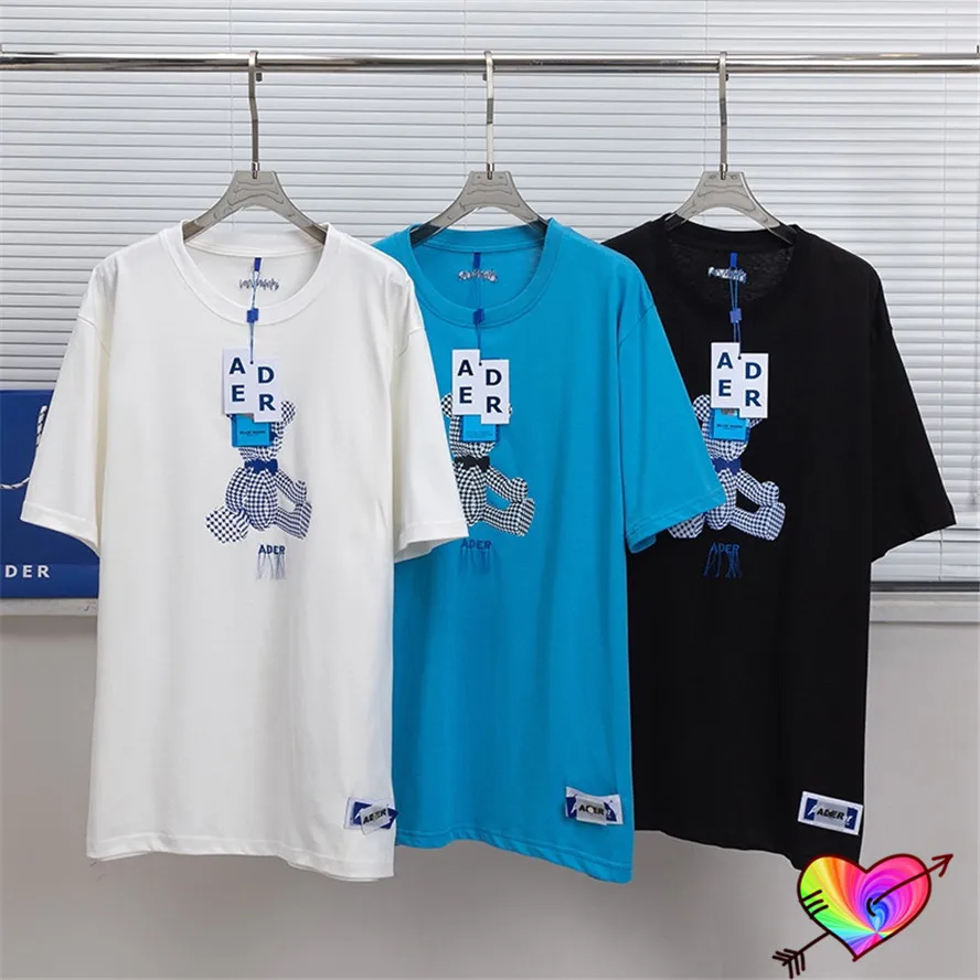2022ss Ader Error Bear Logo T-shirt Men Women 1:1 High Quality Embroidered ADER Needle Adererror Tee Patch Tops Short Sleeve 
2022ss Ader Error Bear Logo T-shirt Men Women 1:1 High Quality Embroidered ADER Needle Adererror Tee Patch Tops Short Sleeve