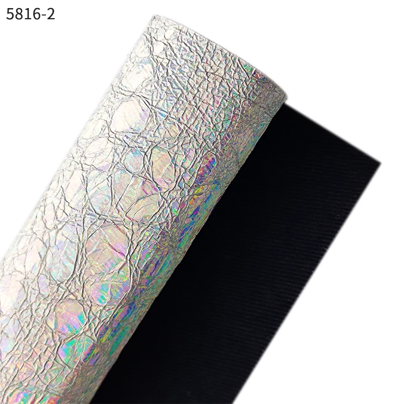 

Pleather Fabric Metallic Diy Faux Leather Sewing Material Sewing Accessories Leatherette for Bows Leathercraft Arts Crafts Home