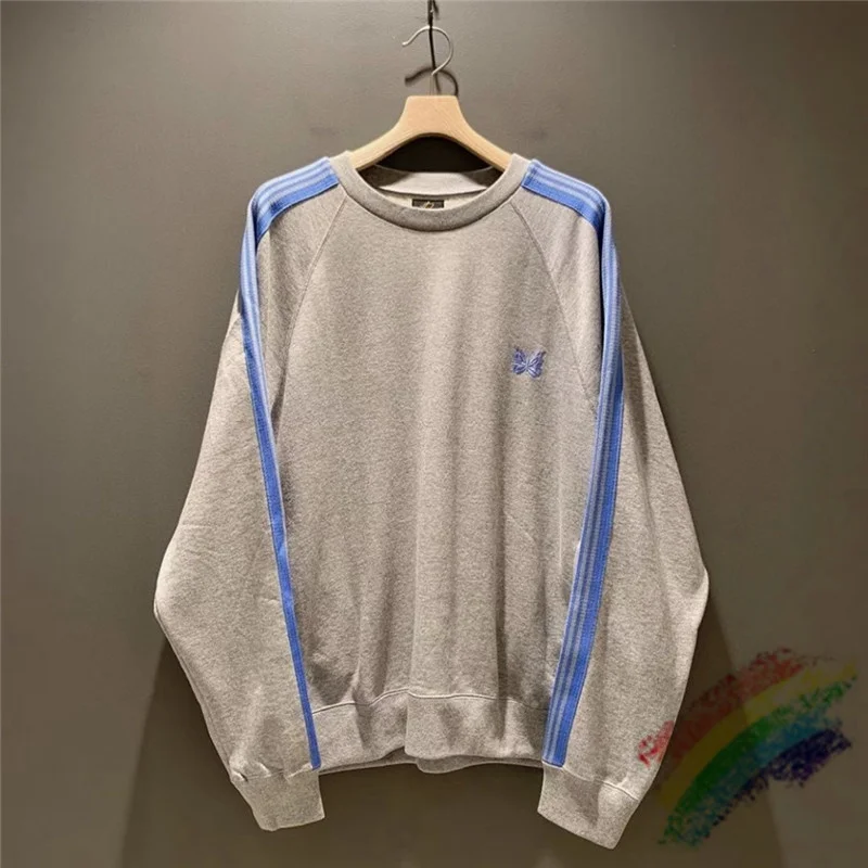 2021FW AWGE Needles Sweatshirts Men Women 1:1 High Quality Butterfly Embroidered Crewneck Streetwear Hoodie
2021FW AWGE Needles Sweatshirts Men Women 1:1 High Quality Butterfly Embroidered Crewneck Streetwear Hoodie