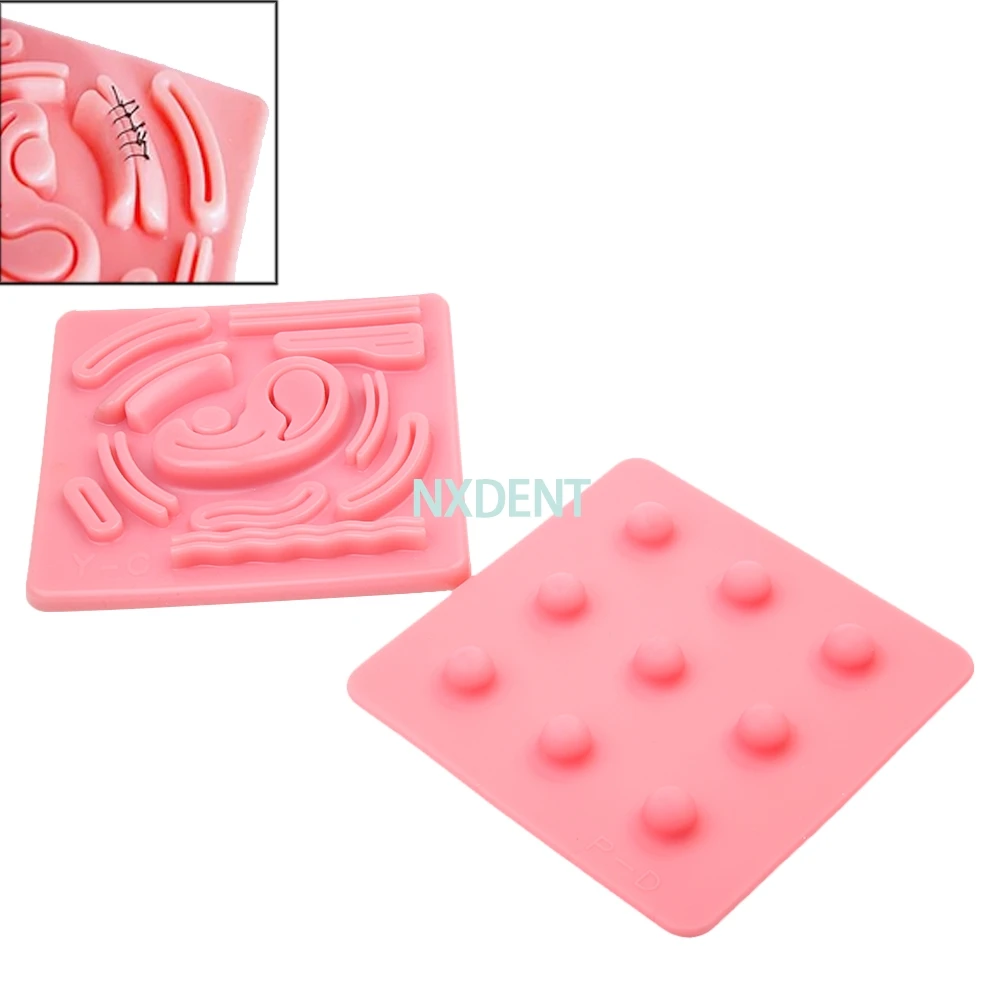Laparoscopic Simulation Stitching 3D Module Skin Suture Training Model Silicone Reusable for Suture Training To Medical Student
Laparoscopic Simulation Stitching 3D Module Skin Suture Training Model Silicone Reusable for Suture Training To Medical Student