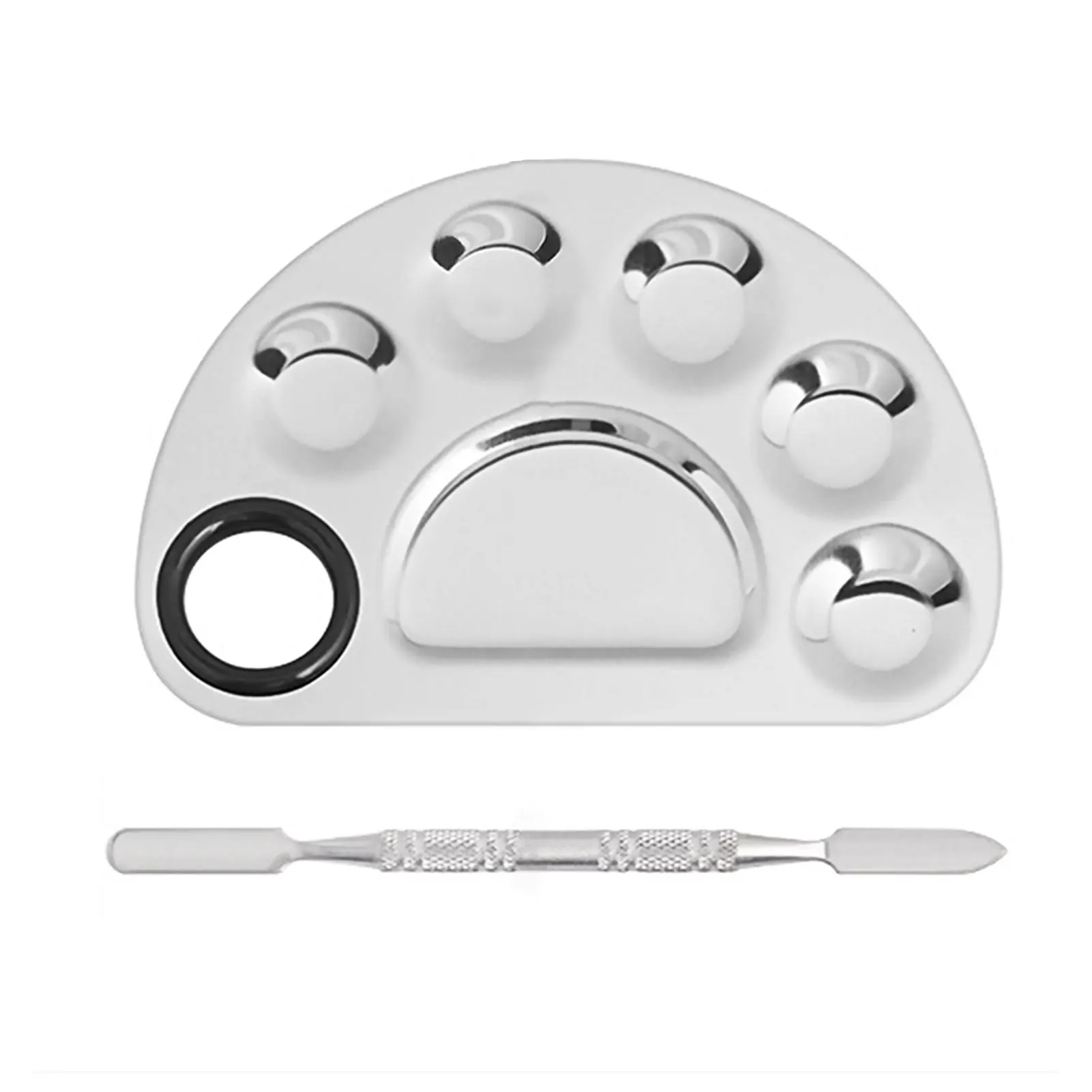 Stainless Steel Cosmetic Makeup Plate Stainless Steel Makeup Palette Cosmetic Palette With Color-Stick Tool Makeup Art Tool For
Stainless Steel Cosmetic Makeup Plate Stainless Steel Makeup Palette Cosmetic Palette With Color-Stick Tool Makeup Art Tool For
