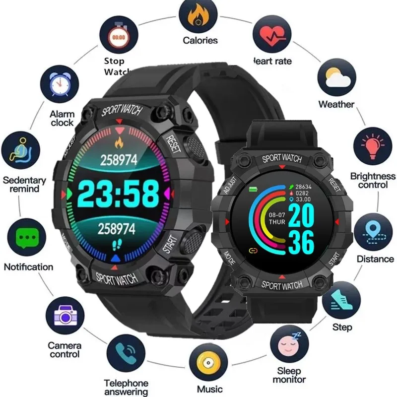 FD68S Smart Watches Men Women Bluetooth Smartwatch Touch IP67 Smart Bracelet Fitness Bracelet Connected Watches for IOS Androi
FD68S Smart Watches Men Women Bluetooth Smartwatch Touch IP67 Smart Bracelet Fitness Bracelet Connected Watches for IOS Androi