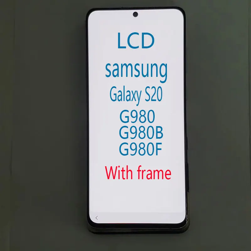 Подходит для Samsung Galaxy s20 LCD screen s20 мобильный телефон screen g980b сменный дисплей g980 сенсорный экран дигитайзер
Подходит для Samsung Galaxy s20 LCD screen s20 мобильный телефон screen g980b сменный дисплей g980 сенсорный экран дигитайзер
