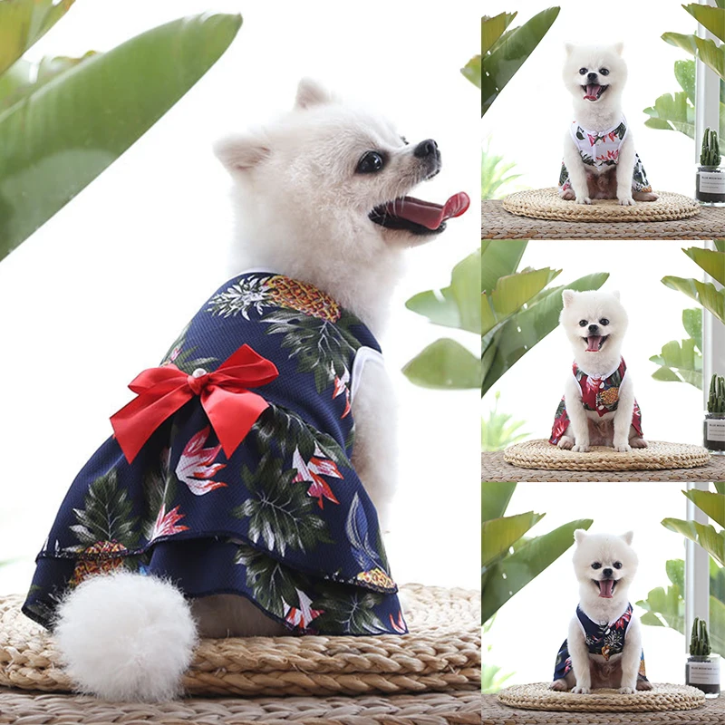 Pineapple Hawaiian Style Pet Skirt Spring Summer Autumn Dog Dress Comfortable Puppy Clothes Soft Bow Dog Skirt Pet Supplies
Pineapple Hawaiian Style Pet Skirt Spring Summer Autumn Dog Dress Comfortable Puppy Clothes Soft Bow Dog Skirt Pet Supplies
