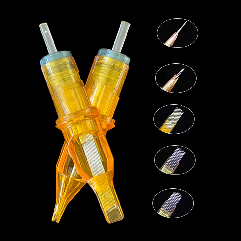 20PCS 0.35mm Safety Tattoo Needles Cartridge Disposable Sterilized Supplies for Rotary Tattoo Permanent Makeup Machine Pen Grips
20PCS 0.35mm Safety Tattoo Needles Cartridge Disposable Sterilized Supplies for Rotary Tattoo Permanent Makeup Machine Pen Grips