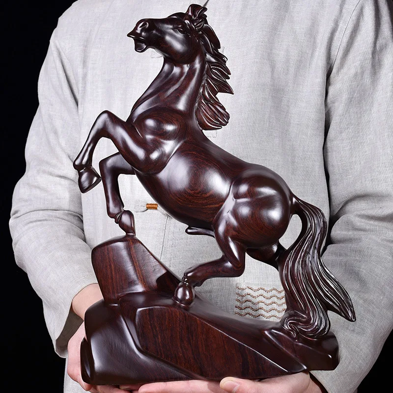Solid wood horse to success statue Modern art whole wood sculpture Home living room office decoration statue
Solid wood horse to success statue Modern art whole wood sculpture Home living room office decoration statue