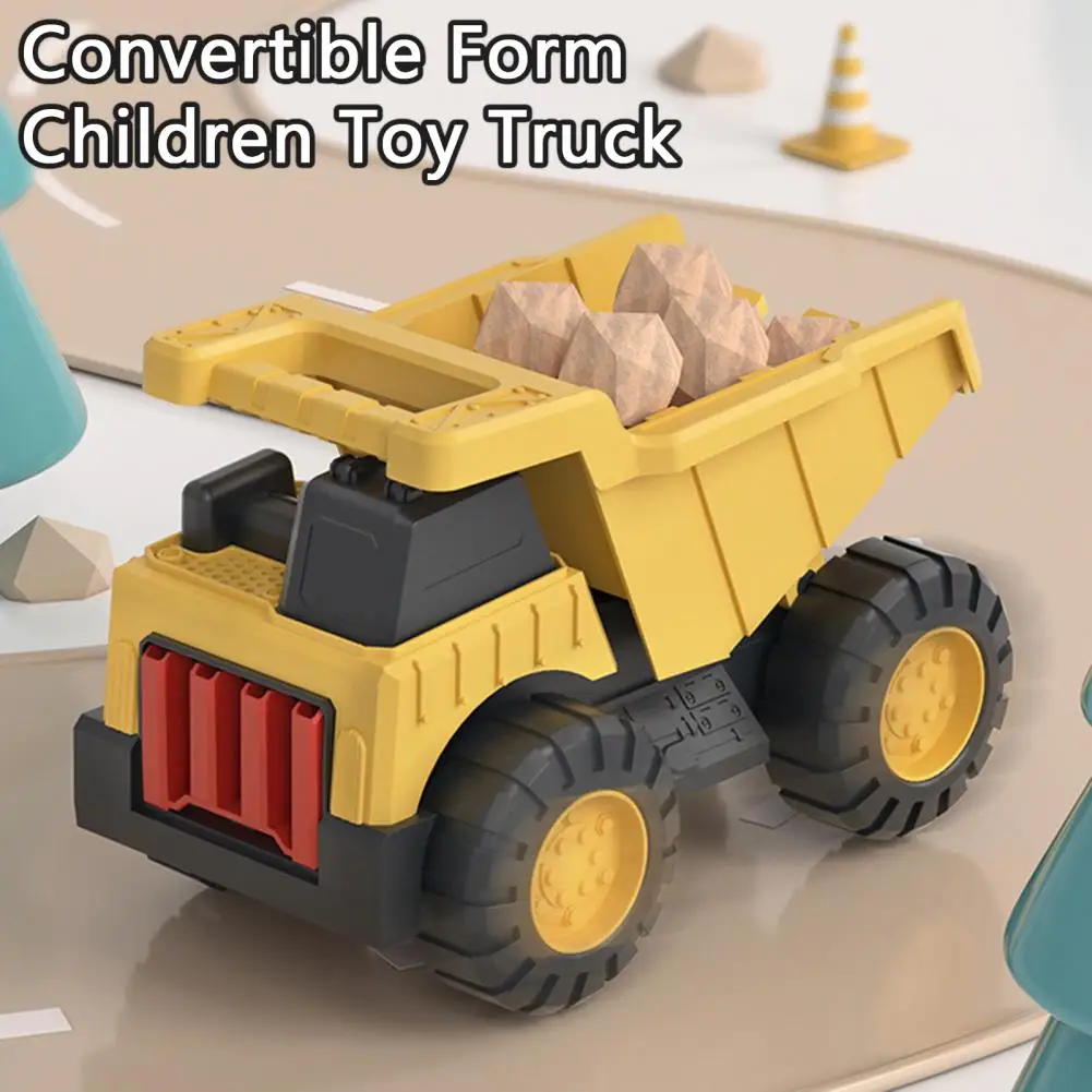 Engineering Vehicle Toy Detachable Free to Slide Simulated 2 in 1 Multifunctional DIY ABS Convertible Form Engineering Car Toy B
Engineering Vehicle Toy Detachable Free to Slide Simulated 2 in 1 Multifunctional DIY ABS Convertible Form Engineering Car Toy B