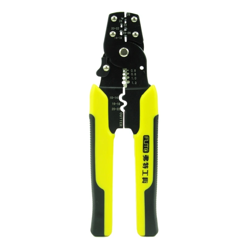 Wire Stripper Automatic Wire Stripper Multifunctional Cable Cutter Wire Crimping Tool Anti-slip Handle for Industrial
Wire Stripper Automatic Wire Stripper Multifunctional Cable Cutter Wire Crimping Tool Anti-slip Handle for Industrial