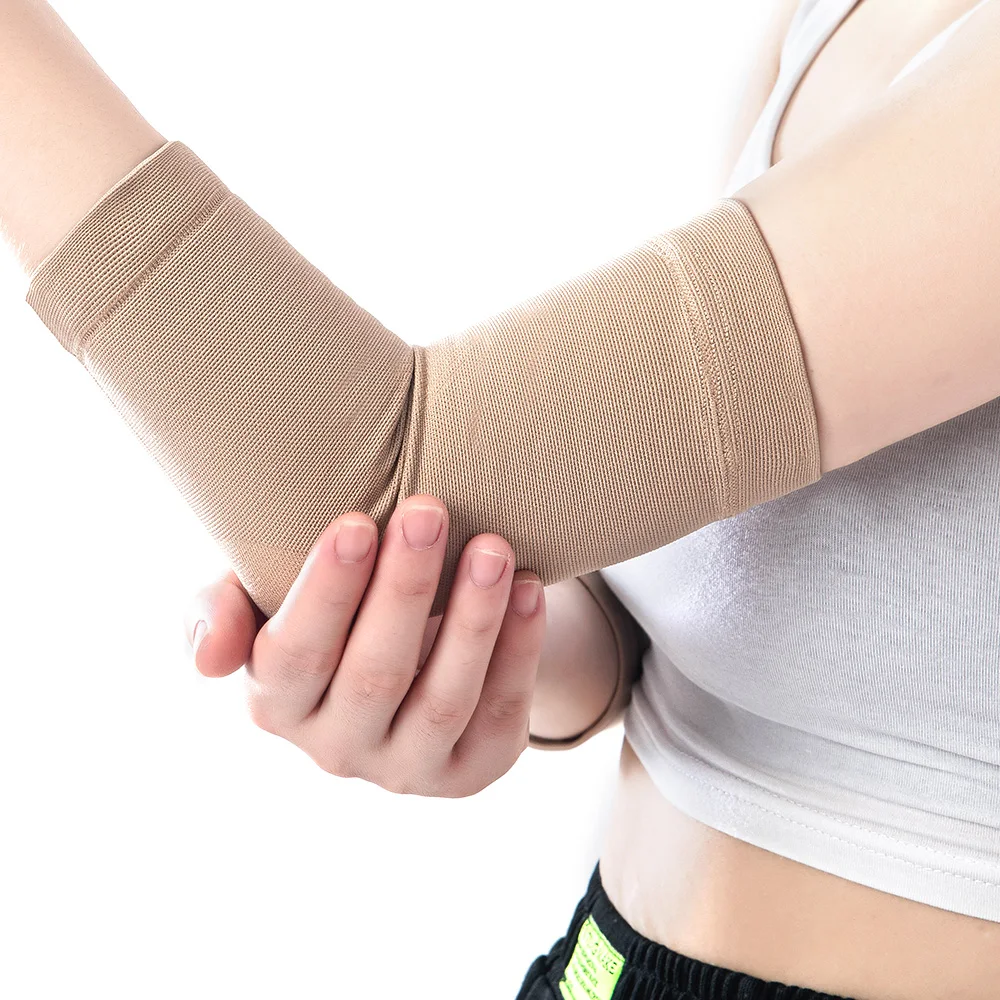 XZ 2pcs/Pair Elbow Support Gym Fitness Elastic Joint Sprain Sports Sweat Absorbent Breathable Tennis Pressure Elbow Brace Unisex
XZ 2pcs/Pair Elbow Support Gym Fitness Elastic Joint Sprain Sports Sweat Absorbent Breathable Tennis Pressure Elbow Brace Unisex
