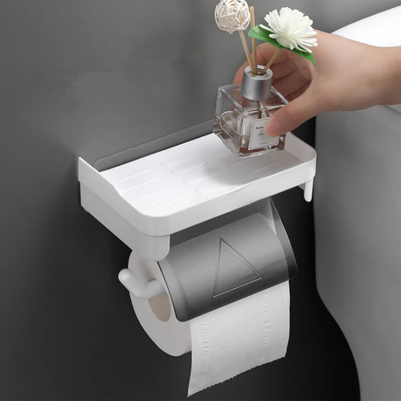 New in 2022 Toilet Towel Paper Holder Phone Holder Wall Mount WC Rolhouder Paper Holder With Shelf Towel Rack Tissue Boxes 3 Col
New in 2022 Toilet Towel Paper Holder Phone Holder Wall Mount WC Rolhouder Paper Holder With Shelf Towel Rack Tissue Boxes 3 Col