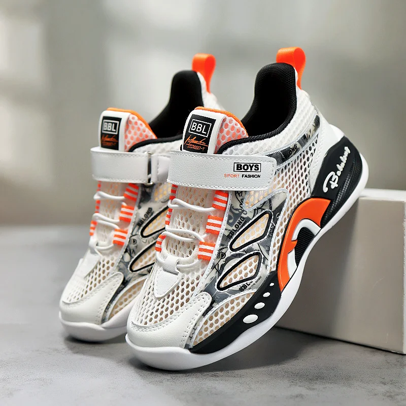 Trendy Microfiber Mesh Boys Sport Shoes Lightweight EVA Sole Children Running Shoes Summer Lace Up Hook And Loop Kids Shoes
Trendy Microfiber Mesh Boys Sport Shoes Lightweight EVA Sole Children Running Shoes Summer Lace Up Hook And Loop Kids Shoes