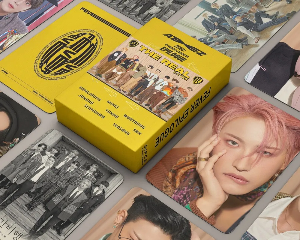 55 шт./набор Kpop Boys Group ATEEZ Lomo Cards новый альбом ZERO : FEVER EPILOGUE фотокарты Высокое качество HD коллекционные карты Поклонники подарок
55 шт./набор Kpop Boys Group ATEEZ Lomo Cards новый альбом ZERO : FEVER EPILOGUE фотокарты Высокое качество HD коллекционные карты Поклонники подарок