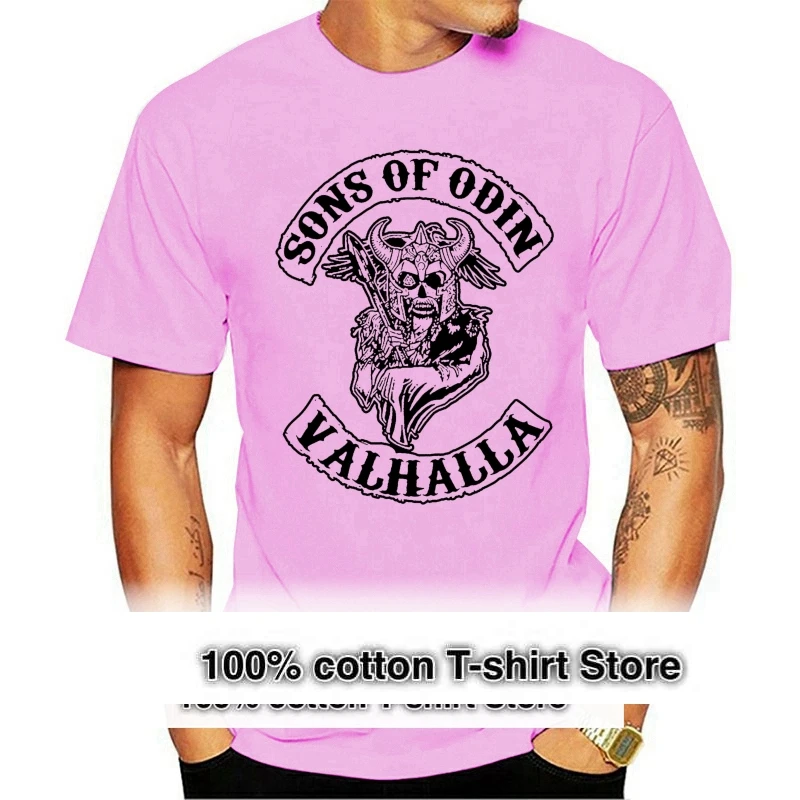 2021 Funny Graphic Funny Print Ragnar Lothbrok t shirt men Vikings Sons of Odin Valhalla Round Neck Short Sleeve Vikings T shirt
2021 Funny Graphic Funny Print Ragnar Lothbrok t shirt men Vikings Sons of Odin Valhalla Round Neck Short Sleeve Vikings T shirt