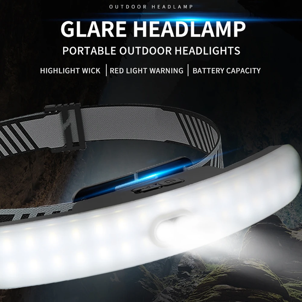 New Head Mounted Light USB Rechargeable Adjustable 6 Modes IPX4 Waterproof Professional Smart Head-mounted Work Light
New Head Mounted Light USB Rechargeable Adjustable 6 Modes IPX4 Waterproof Professional Smart Head-mounted Work Light