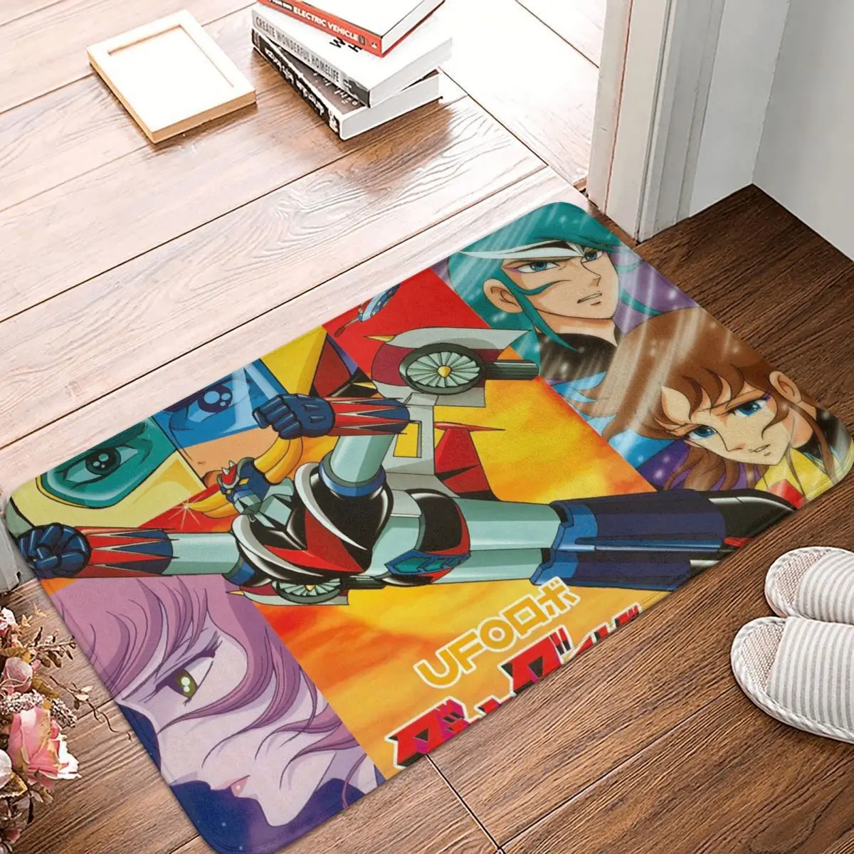 UFO Robot Grendizer Non-slip Doormat Kitchen Mat Anime Poster Floor Carpet Entrance Door Rug Bedroom Decor
UFO Robot Grendizer Non-slip Doormat Kitchen Mat Anime Poster Floor Carpet Entrance Door Rug Bedroom Decor