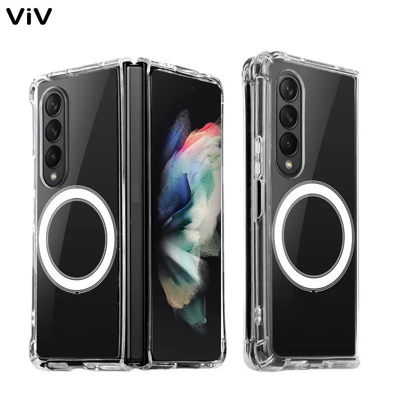 For Samsung Galaxy Z Fold 4 3 2 Clear Shockproof Magnetic case For Magsafe Case Galaxy S23 Ultra Z FLIP 4 3 Cover Funda Capa
For Samsung Galaxy Z Fold 4 3 2 Clear Shockproof Magnetic case For Magsafe Case Galaxy S23 Ultra Z FLIP 4 3 Cover Funda Capa