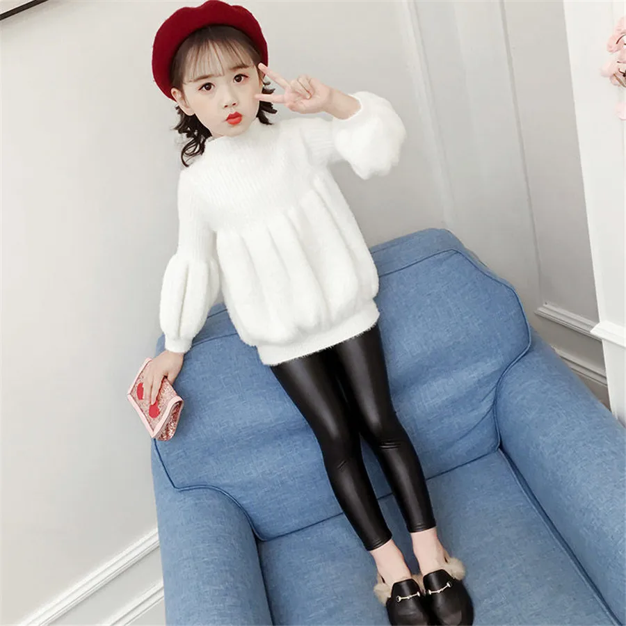 Girls' Sweaters Winter Wear New Style Imitation Mink Jacket Sweater Baby Warm Coat Kids Sweaters Knit Sweater Christmas Sweater
Girls' Sweaters Winter Wear New Style Imitation Mink Jacket Sweater Baby Warm Coat Kids Sweaters Knit Sweater Christmas Sweater