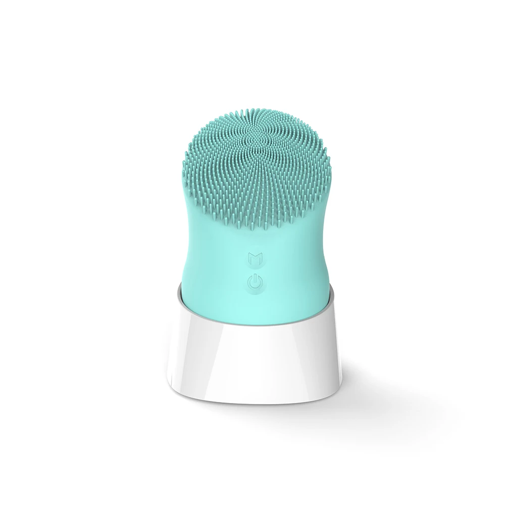 Silicone Electric Facial Cleansing Brush Vibration Face Cleaner Deep Cleaning Pores Face Skin Care Tools Massager 
Silicone Electric Facial Cleansing Brush Vibration Face Cleaner Deep Cleaning Pores Face Skin Care Tools Massager
