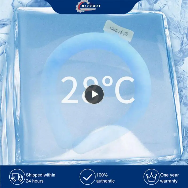 Rapid Cooling Low Temperature Resistant Neck Cooler Neck Ring Hanging Neck In Summer Outdoor Gel Ice Collar Neck Circle
Rapid Cooling Low Temperature Resistant Neck Cooler Neck Ring Hanging Neck In Summer Outdoor Gel Ice Collar Neck Circle