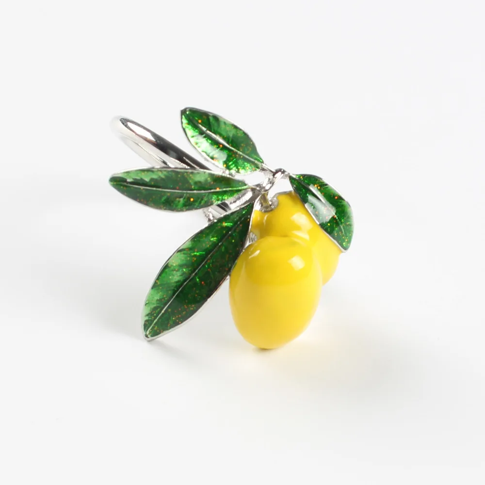 6PCS/metal napkin ring alloy lemon napkin holder table decorations hotel banquet napkin ring supplies
6PCS/metal napkin ring alloy lemon napkin holder table decorations hotel banquet napkin ring supplies