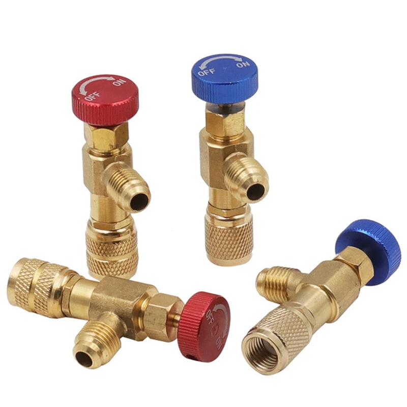 Liquid Safety Valve R410A R22 Air Conditioning Refrigerant 1/4 "Safety Adapter Air Conditioning Repair And Fluoride
Liquid Safety Valve R410A R22 Air Conditioning Refrigerant 1/4 "Safety Adapter Air Conditioning Repair And Fluoride