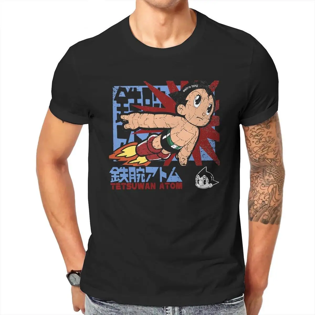 Men T-Shirts The Astro Boy Awesome Cotton Tee Shirt Short Sleeve Astroboy Mighty Atom T Shirt Crewneck Tops Plus Size
Men T-Shirts The Astro Boy Awesome Cotton Tee Shirt Short Sleeve Astroboy Mighty Atom T Shirt Crewneck Tops Plus Size