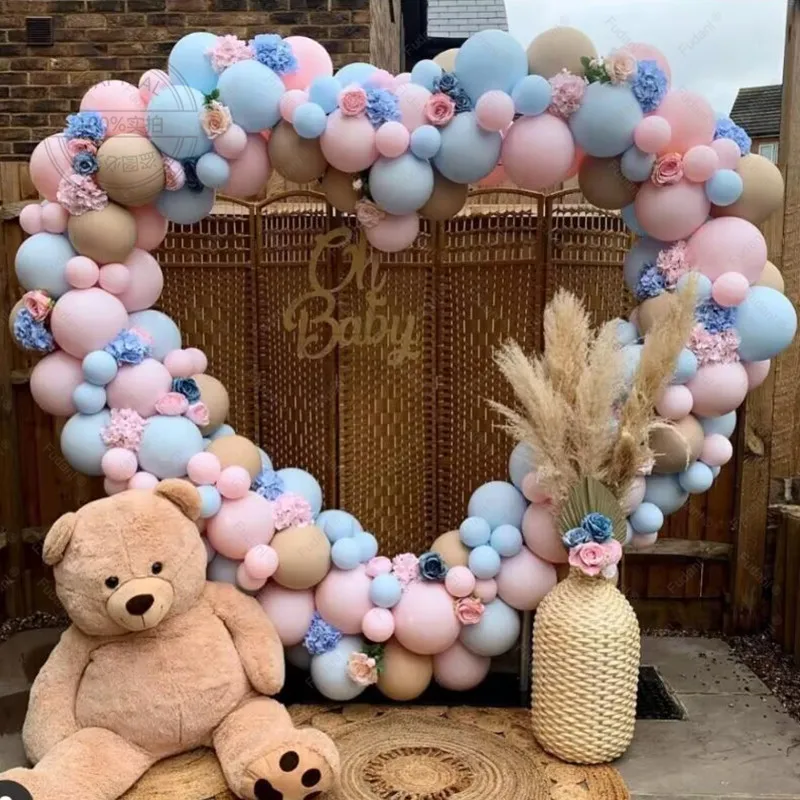 132Pcs Macaron Blue Pink Balloons Arch Garland Kit Rose Gold Balloons Set For Wedding Birthday Anniversary Decoration Supplies
132Pcs Macaron Blue Pink Balloons Arch Garland Kit Rose Gold Balloons Set For Wedding Birthday Anniversary Decoration Supplies