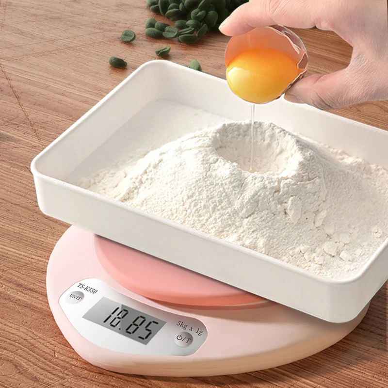New Creative Household Goods Baking Kitchen Scale 0.1g/2kg1g/5kg Scale Rechargeable High-precision Food Small Electronic Scale
New Creative Household Goods Baking Kitchen Scale 0.1g/2kg1g/5kg Scale Rechargeable High-precision Food Small Electronic Scale