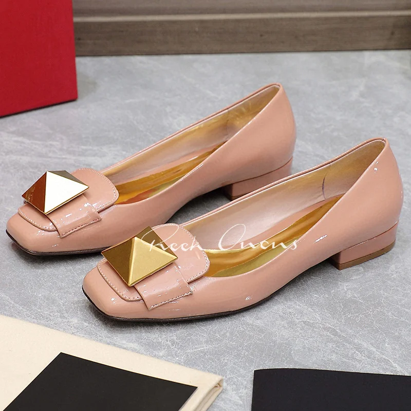 New Women's Pumps Summer Metal Rivet Decoration Design Fashion High Heels Square Head Shallow Mouth Female Single Shoes
New Women's Pumps Summer Metal Rivet Decoration Design Fashion High Heels Square Head Shallow Mouth Female Single Shoes