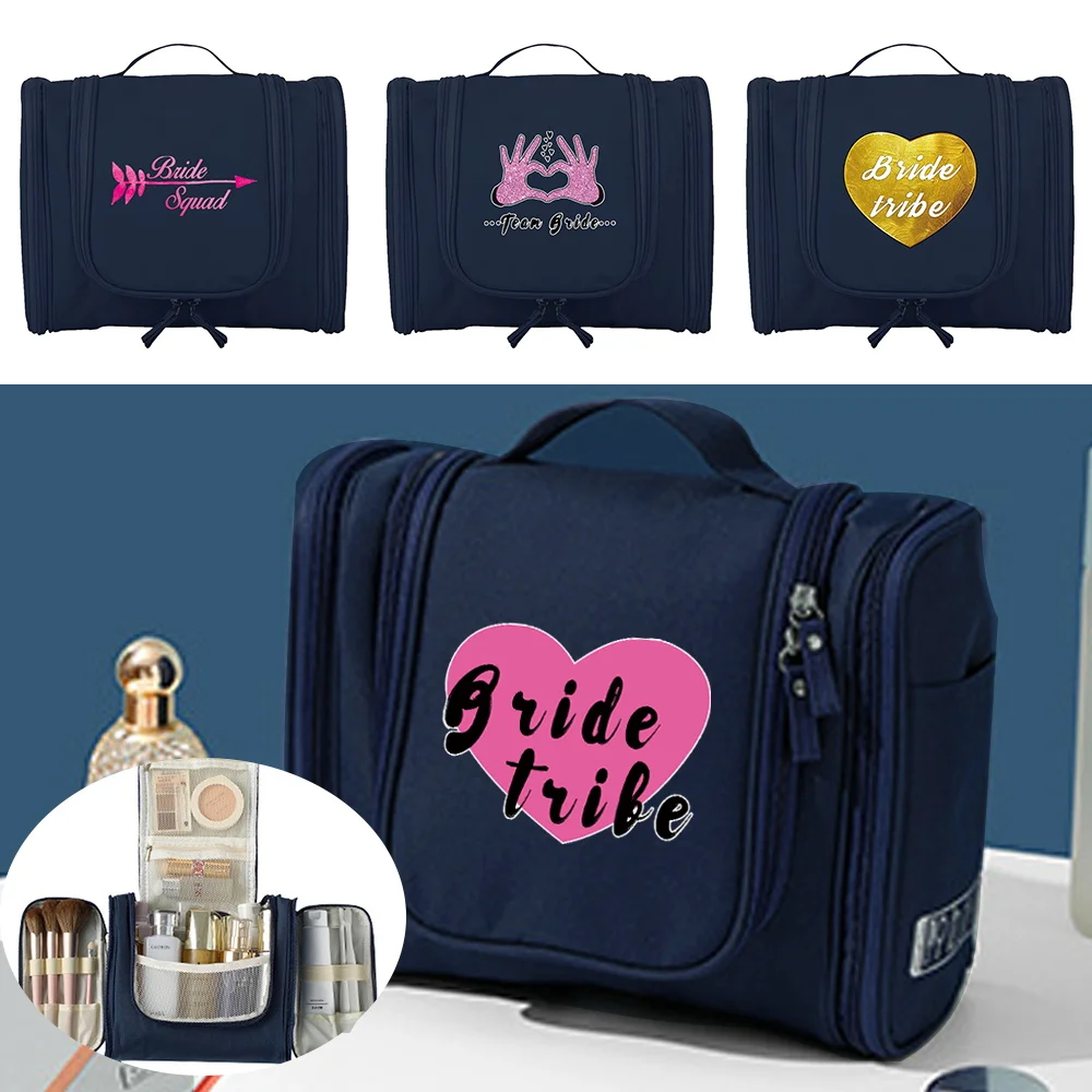 Women Travel Makeup Bag Toiletry Kits Organizer Bags Hanging Unisex Washing Cosmetic Storage Make Up Cases Bride Series
Women Travel Makeup Bag Toiletry Kits Organizer Bags Hanging Unisex Washing Cosmetic Storage Make Up Cases Bride Series