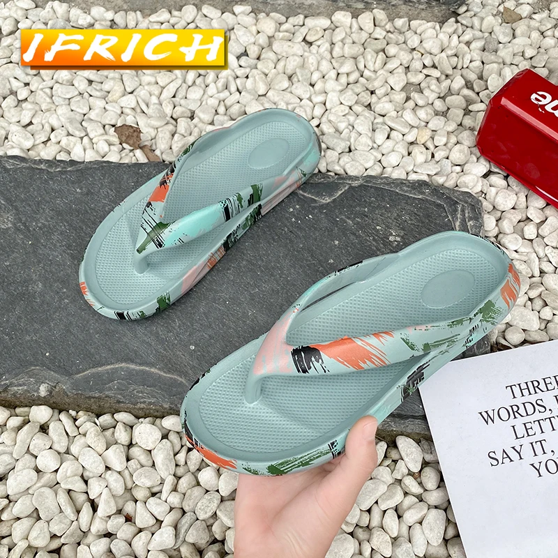 2022 Popular Flat Flip Flops Men Soft Sole Leisure Lightweight Elasticals Slippers Men Large Size Anti-Slip Bathroom Slippers
2022 Popular Flat Flip Flops Men Soft Sole Leisure Lightweight Elasticals Slippers Men Large Size Anti-Slip Bathroom Slippers