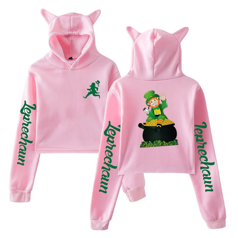 Короткая Толстовка с капюшоном Leprechaun Merch, зеленый Забавный пуловер, новинка, женская одежда с капюшоном для косплея, Уникальный короткий Сви...
Короткая Толстовка с капюшоном Leprechaun Merch, зеленый Забавный пуловер, новинка, женская одежда с капюшоном для косплея, Уникальный короткий Сви...