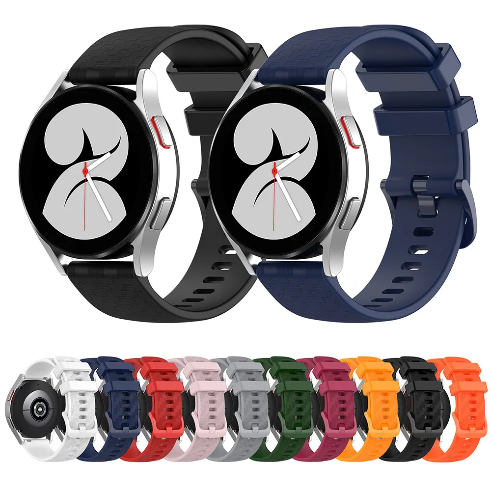 20mm Silicone Band For Samsung Galaxy Watch 4 5 pro 45mm 44mm 40mm Sport Strap Galaxy Watch 4 Classic 42mm 46mm Bracelet Correa
20mm Silicone Band For Samsung Galaxy Watch 4 5 pro 45mm 44mm 40mm Sport Strap Galaxy Watch 4 Classic 42mm 46mm Bracelet Correa