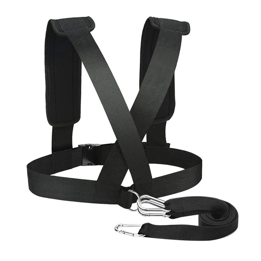 Sled Harness Resistance Training Adjustable Padded Shoulder Strap with Pulling Strap for Tire Pulling Speed Strength Training
Sled Harness Resistance Training Adjustable Padded Shoulder Strap with Pulling Strap for Tire Pulling Speed Strength Training