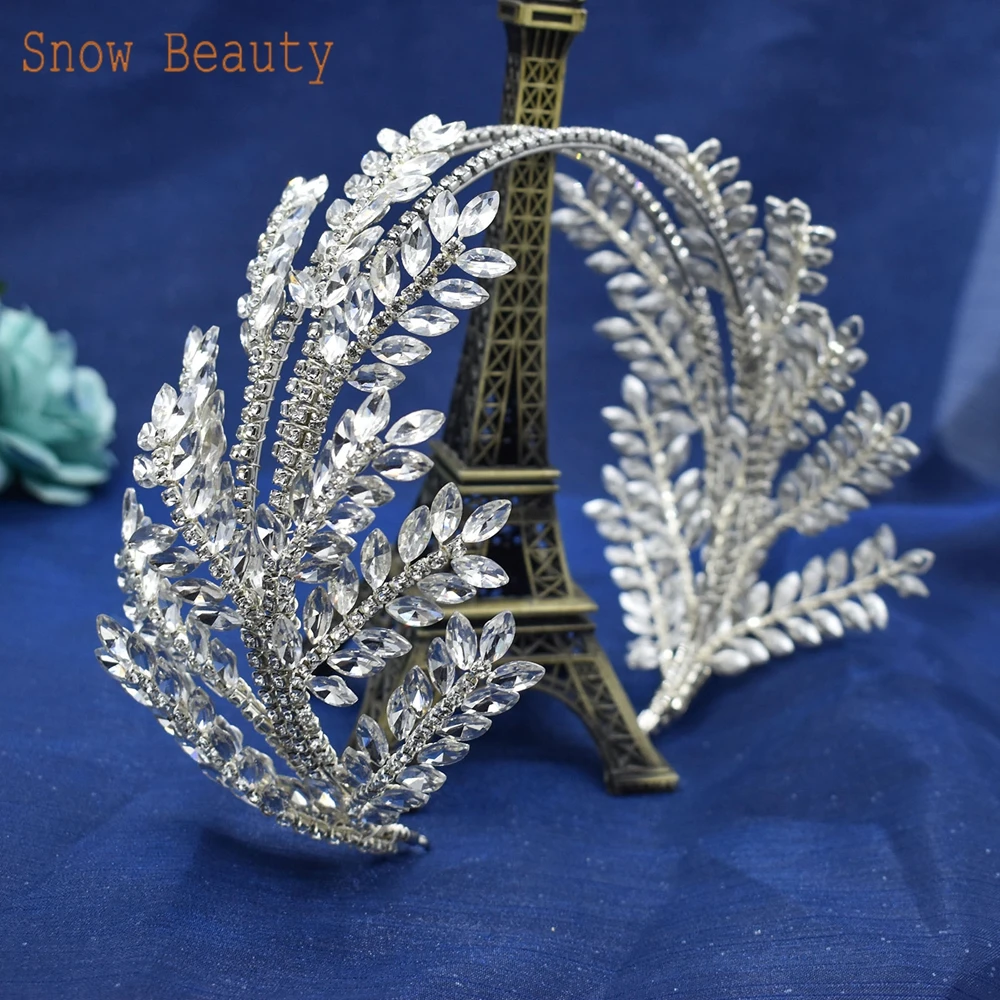 DZ019 Fashion Rhinestone Headpiece Wedding Headband Bride Tiara Crystal Queen Headdresses Women Party Pageant Hair Jewelry
DZ019 Fashion Rhinestone Headpiece Wedding Headband Bride Tiara Crystal Queen Headdresses Women Party Pageant Hair Jewelry