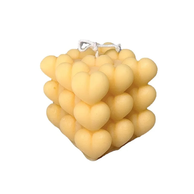 2 Pieces Aromatherapy Scented Candle Rubik's Cube Candle Little Heart Aromatic Candles For Home Birthday Party Bar
2 Pieces Aromatherapy Scented Candle Rubik's Cube Candle Little Heart Aromatic Candles For Home Birthday Party Bar